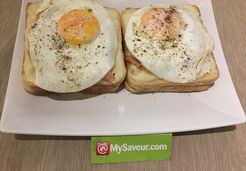 Croque-madame à la béchamel - Najwa N.