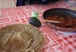 Injera (galette ethiopienne) {au thermomix} - Marina S.