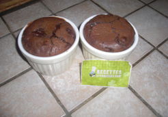 Soufflés au chocolat - Lucie O.