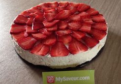 Cheesecake léger fraises et Oréo - Carine B.