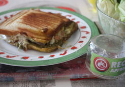 Croque monsieur merguez pesto - Marina S.