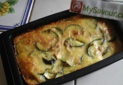 Clafoutis courgettes  - Marie T.