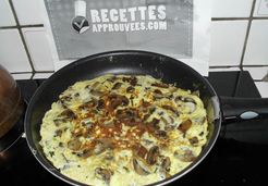 Omelette aux champignons et herbes fraîches - Myriam S.