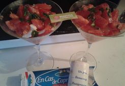 Tomates façon tartare avec En Cas de Caprice - Kalliopi K.