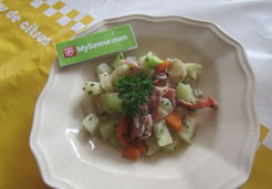 Potée de légumes au jambon - 