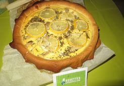 Tarte aux maquereaux à la moutarde - Aline Q.