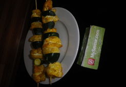 Brochette de dinde au curcuma - Christiane C.