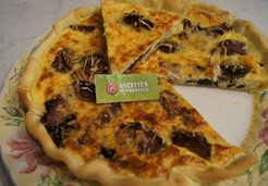 Quiche sot l'y laisse et champignons - Celine T.