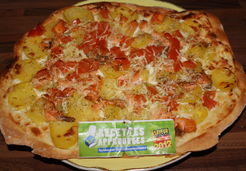 Pizza au saumon amoureux  - Gwladys G.
