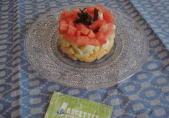 Tartare melon pastèque  - Adeline A.
