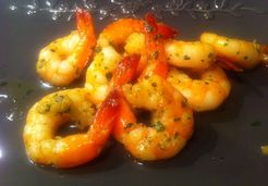 Crevettes sautées - Blandine R.