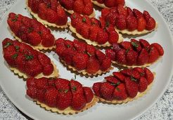 Tartelles aux fraises - Thermomix   - Mélanie B.