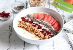 Smoothie bowl vitaminé à la pêche  - Régal'in