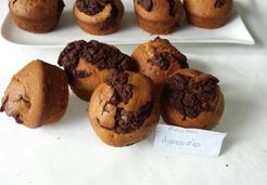 Muffins marbrés vanille chocolat - Claire D.