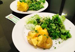 Jacket potatoes au cheddar  - Adeline A.