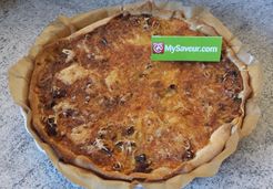 Quiche aux poireaux - Mélanie B.