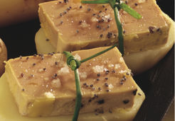 Poêlée de Pommes de terre au foie gras - Doréoc