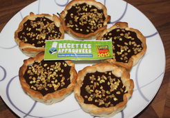 Tartelettes au chocolat et à la pistache - Gwladys G.