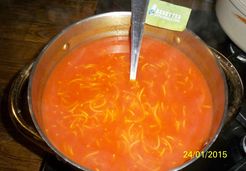 Ma soupe de tomates express - Géraldine M.