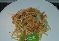 Chou blanc en salade avec carotte et surimi - Isabelle T.