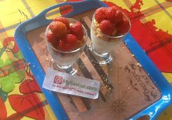 Blanc-manger aux fraises - Veronique C.
