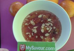 Soupe dessert à l'orange épicée - Picaline L.