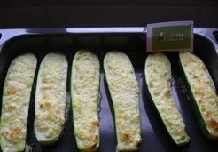 Courgettes farcies au Comté - Laetitia D.