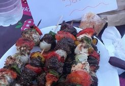 Brochettes boeuf et poulet - Florence T.