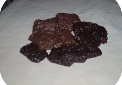 petits carrés de riz souflé au chocolat  - Cindy G.