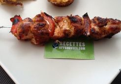 Brochettes de poulet aux épices mexicaines - Laurence D.