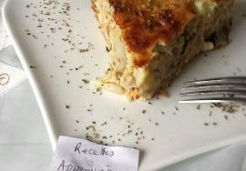 Clafoutis courgettes, thon et ricotta - Claire D.