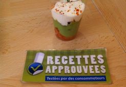 Verrine aux crevettes et à l'avocat - AURELIE K.