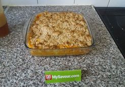 Crumble patate douce et carottes - Delphine H.