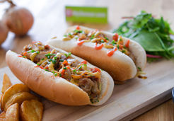 Hot dog façon kebab - FRANCE KEBAB