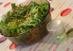 Salade de chou vert - Marina S.