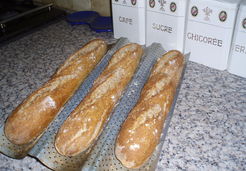 3 Baguettes de campagne, poolish, au sésame... - Monique D.