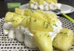 Pavlova à l'ananas - DEL MONTE