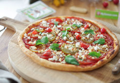 Tarte fine tomates & feta bio - Franprix