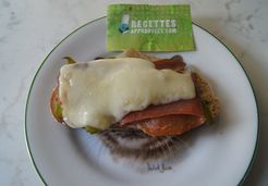 Bruschetta jambon de bayonne et poivron - Celine T.