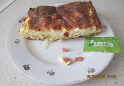 Lasagne jambon oignon - YANNICK V.