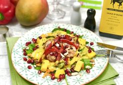 Salade bon teint au poulet - Terra Delyssa