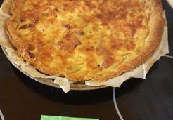 Tarte aux courgettes lardons et chèvre  - Marion B.