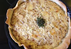 Tarte fondante oignons-béchamel - Anne-Sophie N.