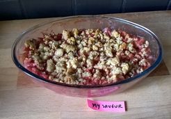 Crumble fraise banane au miel (Thermomix) - Emilie S.