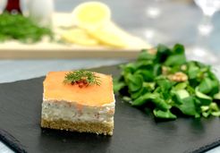 Cheesecake au saumon - Le Fumoir Provençal