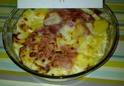 Gratin de pommes de terre au jambon - Helene B.