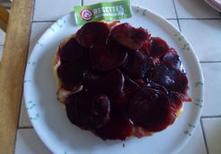 Tatin betteraves, panais et oignons rouges caramélisés - Marie T.