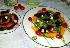 Salade betterave mangue et Salakis - Catalina L.