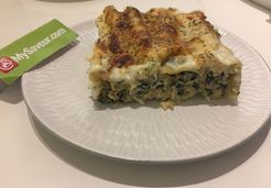 Cannelloni aux champignons et épinards à la béchamel - Najwa N.