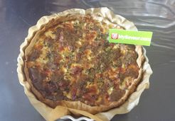 Quiche asperge lard mozzarella  - Mélanie B.